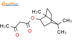 Butanoic acid, 3-oxo-,1,7,7-trimethylbicyclo[2.2.1]hept-2-yl ester结构式图片|92372-05-9结构式图片