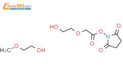 羧甲基-PEG 的琥珀酰亚胺酯结构式图片|92451-01-9结构式图片