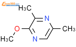 2-甲氧基-3,5-二甲基吡嗪 标准品结构式图片|92508-08-2结构式图片