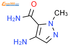 4-氨基-1-甲基-1H-吡唑-5-羧酰胺