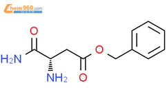 Butanoic acid, 3,4-diamino-4-oxo-, phenylmethyl ester, (3S)-结构式图片|92762-93-1结构式图片