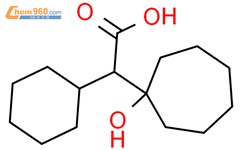 Cycloheptaneacetic acid, a-cyclohexyl-1-hydroxy-