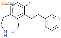 1H-3-Benzazepine, 7-chloro-2,3,4,5-tetrahydro-6-[2-(3-pyridinyl)ethyl]-结构式图片|928828-84-6结构式图片