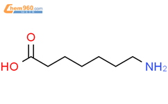 7-氨基庚酸结构式图片|929-17-9结构式图片