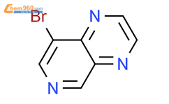8-溴吡啶并[3,4-b]吡嗪结构式图片|929074-45-3结构式图片
