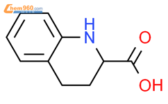 (S)-1,2,3,4-四氢喹啉-2-羧酸结构式图片|92976-98-2结构式图片