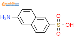 6-氨基-2-萘磺酸结构式图片|93-00-5结构式图片