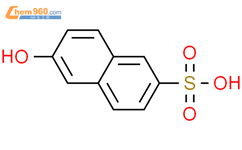 2-萘酚-6-磺酸结构式图片|93-01-6结构式图片