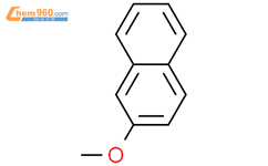 β-萘甲醚结构式图片|93-04-9结构式图片