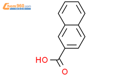 2-萘甲酸结构式图片|93-09-4结构式图片