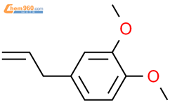 甲基丁香酚结构式图片|93-15-2结构式图片