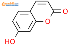 7-羟基香豆素结构式图片|93-35-6结构式图片