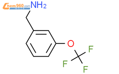 3-(三氟甲氧基)苯甲胺结构式图片|93071-75-1结构式图片