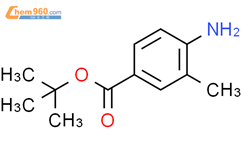 3-甲基-4-氨基苯甲酸叔丁酯结构式图片|934481-43-3结构式图片