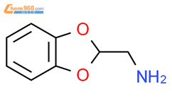 2-(氨甲基)-1,3-苯并二噁茂结构式图片|936-78-7结构式图片