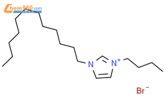 1-十二烷基-3-丁基咪唑溴盐结构式图片|937716-19-3结构式图片