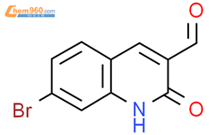 7-bromo-2-oxo-1,2-dihydroquinoline-3-carbaldehyde结构式图片|938283-23-9结构式图片