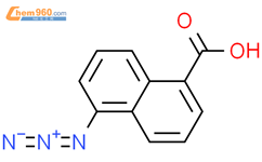 1-Naphthalenecarboxylicacid, 5-azido-结构式图片|93835-65-5结构式图片