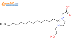 1H-Imidazolium,3-(carboxymethyl)-4,5-dihydro-1-(2-hydroxyethyl)-2-tridecyl-, inner salt结构式图片|93919-84-7结构式图片