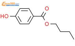 对羟基苯甲酸丁酯结构式图片|94-26-8结构式图片