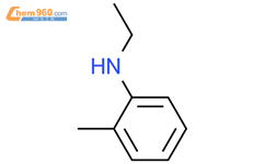 N-乙基邻甲苯胺结构式图片|94-68-8结构式图片