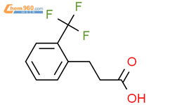 3-[2-(三氟甲基)苯基]丙酸结构式图片|94022-99-8结构式图片