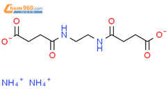 Butanoic acid,4,4'-(1,2-ethanediyldiimino)bis[4-oxo-, diammonium salt (9CI)结构式图片|94158-75-5结构式图片