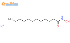 N-羟基十二烷酰胺钾盐结构式图片|94166-52-6结构式图片