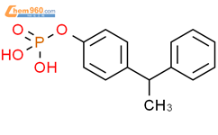 Phenol,4-(1-phenylethyl)-, dihydrogen phosphate (9CI)结构式图片|94200-32-5结构式图片