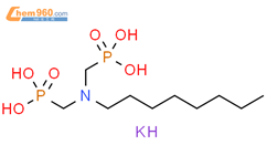 Phosphonic acid,[(octylimino)bis(methylene)]bis-, potassium salt (9CI)结构式图片|94232-12-9结构式图片