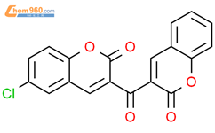 6-氯-3-（2-氧代-2H-铬烯-3-羰基）-2H-氯-2-酮结构式图片|943825-38-5结构式图片