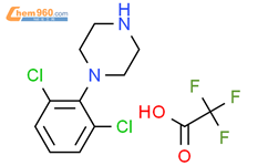 1-(2,6-二氯苯基)-哌嗪 三氟乙酸结构式图片|946399-78-6结构式图片
