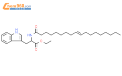 N-（1-氧代-9-十八烯基）乙酯，（E）-（9CI）色氨酸结构式图片|94921-32-1结构式图片