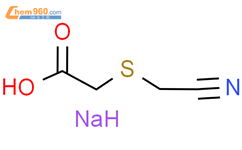 2-[（氰基甲基）硫代]-乙酸钠盐（1:1）结构式图片|949587-47-7结构式图片