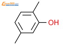 2,5-二甲基苯酚结构式图片|95-87-4结构式图片