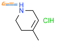 4-甲基-1,2,3,6-四氢吡啶盐酸盐结构式图片|95019-16-2结构式图片