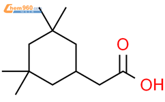 Cyclohexaneacetic acid, 3,3,5,5-tetramethyl-结构式图片|950915-22-7结构式图片