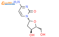 2'-脱氧胞嘧啶核苷一水合物结构式图片|951-77-9结构式图片