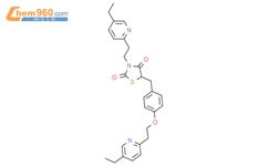 吡格列酮杂质C结构式图片|952188-00-0结构式图片