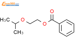 2-异丙氧基乙基苯甲酸酯结构式图片|95241-36-4结构式图片