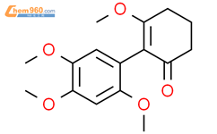 2-Cyclohexen-1-one, 3-methoxy-2-(2,4,5-trimethoxyphenyl)-结构式图片|95338-59-3结构式图片