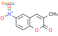2H-1-Benzopyran-2-one,3-methyl-6-nitro-结构式图片|95532-74-4结构式图片