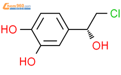 (1R)-(3,4-二羟基苯基)-2-氯-1-乙醇结构式图片|955396-11-9结构式图片