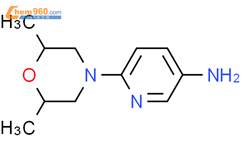 6-((2R,6S)-2,6-二甲基吗啉代)吡啶-3-胺结构式图片|956699-06-2结构式图片