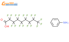 苯胺 十七氟壬酸酯结构式图片|95682-67-0结构式图片