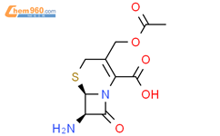 7-氨基头孢烷酸结构式图片|957-68-6结构式图片