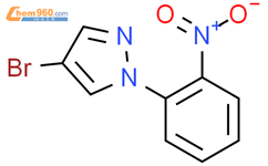 4-溴-1-(2-硝基苯基)-1H-吡唑结构式图片|957034-96-7结构式图片