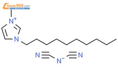 1-癸基-3-甲基咪唑二腈胺盐结构式图片|958869-93-7结构式图片