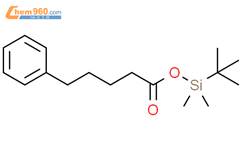 Benzenepentanoic acid, (1,1-dimethylethyl)dimethylsilyl ester结构式图片|958997-36-9结构式图片