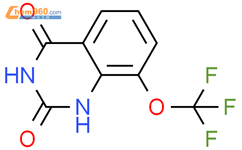 8-(三氟甲氧基)-2,4(1H,3H)-喹唑啉二酮结构式图片|959236-83-0结构式图片